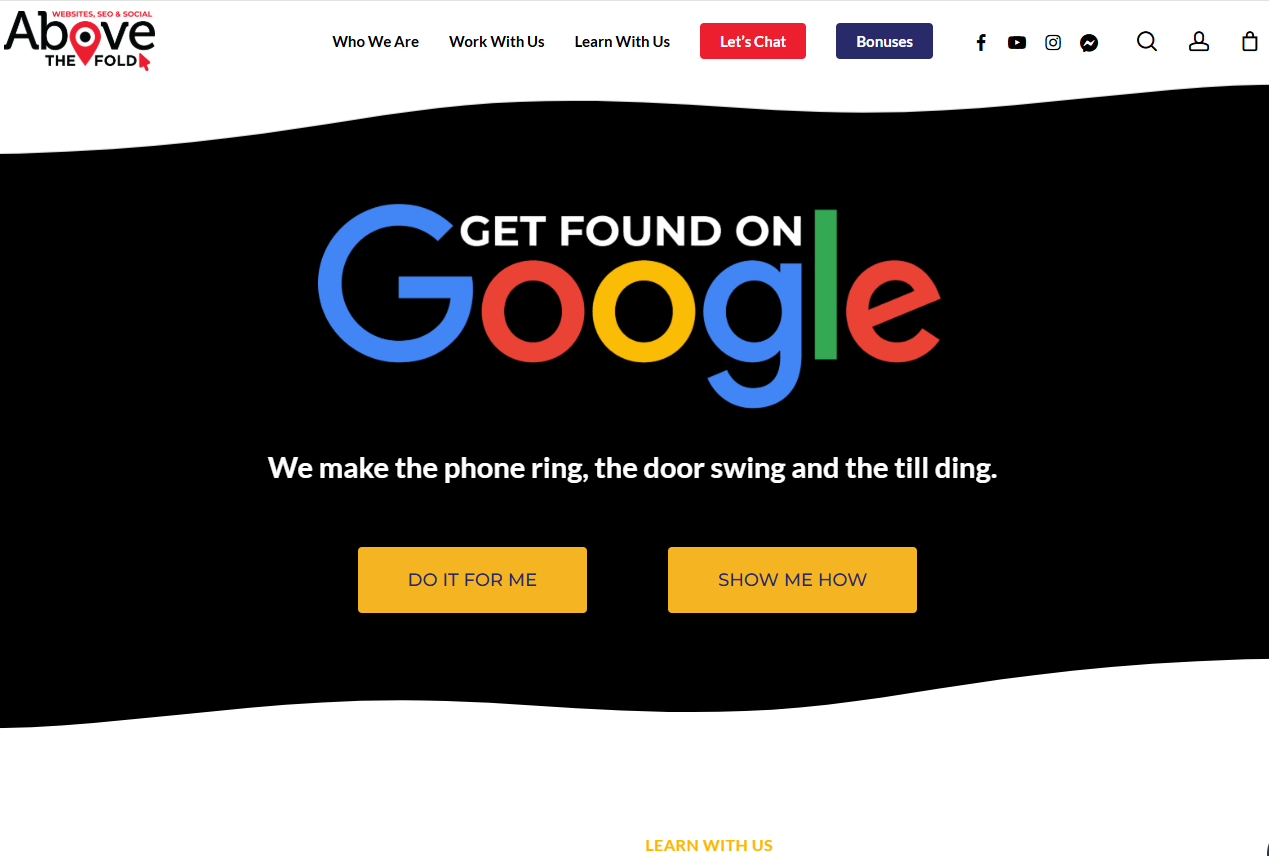 Above the Fold Digital Marketing