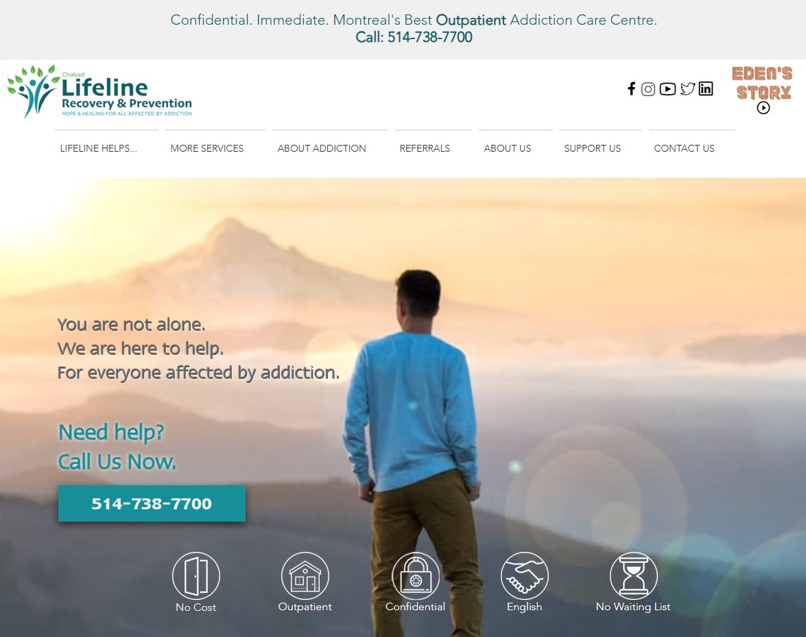 Chabad Lifeline – Addiction Care Centre